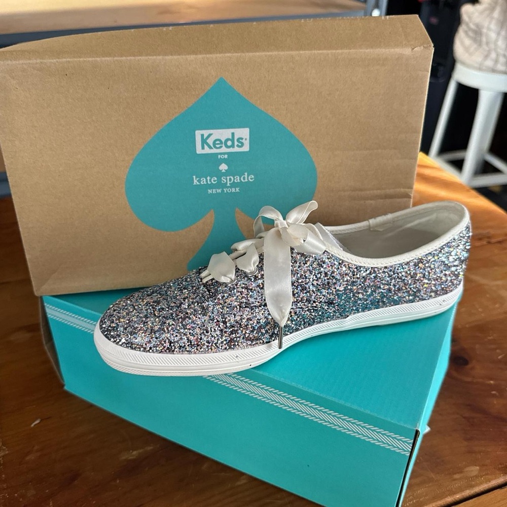 Keds x Kate Spade Glitter Sneakers